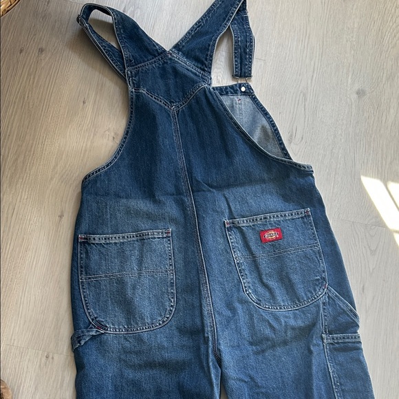Dickies Dark Blue Denim Overalls - Picture 5 of 10